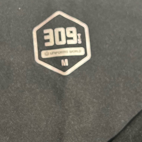 Black V-Neck Scrub Set Women’s Size Medium - Picture 6 of 7